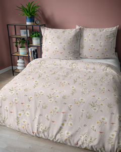 Bedding set 220 x 200 3 pcs Asti Satin Cotton 5476A