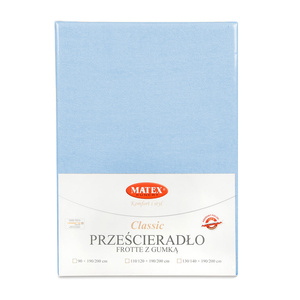 Prześcieradło 120 x 200 Frotte z Gumką CLASSIC 24