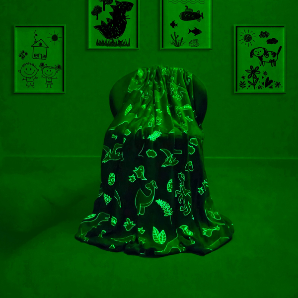 Koc 150 x 200 Mikrofibra Fluorescencyjna Peter 09