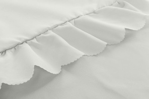 Bedding set 140 x 200 2 pcs with Ruffle Luxury Jowita 07