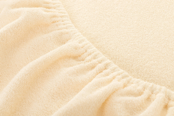 Prześcieradło Frotte z Gumką 018_D Ecru 80x140