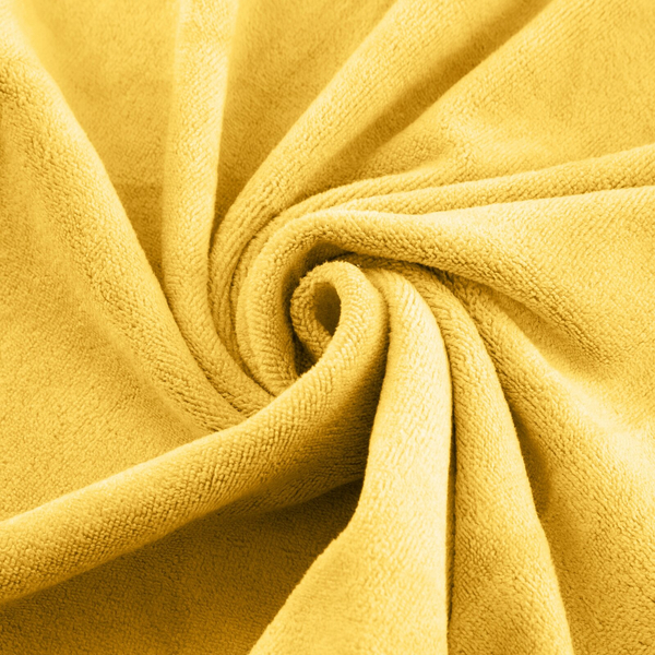 Towel 80 x 150 Microfiber Amy3 17 380g/m2 Yellow