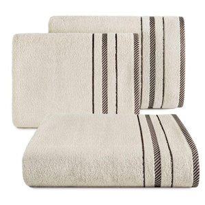 50 x 90 Bath Towel Cotton Coral 02 Beige
