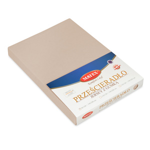 Prześcieradło 160 x 200 z Gumką Matex JERSEY 12