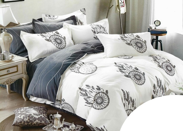 Bedding 200 x 200 4pcs Cotton Satin no. A1024