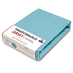Prześcieradło 80 x 160 Jersey z Gumką Gaja 43