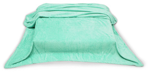 Microfiber Jacquard Blanket Amorro Mint 200x220