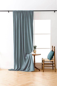 Curtain 140 x 250 Velvet Tunnel Tape Giorgia 02