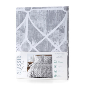 Pościel 220 x 200 3cz Satyna Bawełniana Spring 55