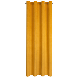 Zasłona Velvet Eliza 140 x 250 Przel Musztardowy