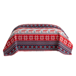 Narzuta 200 x 220 Tłoczona Świąteczna Levent 3230