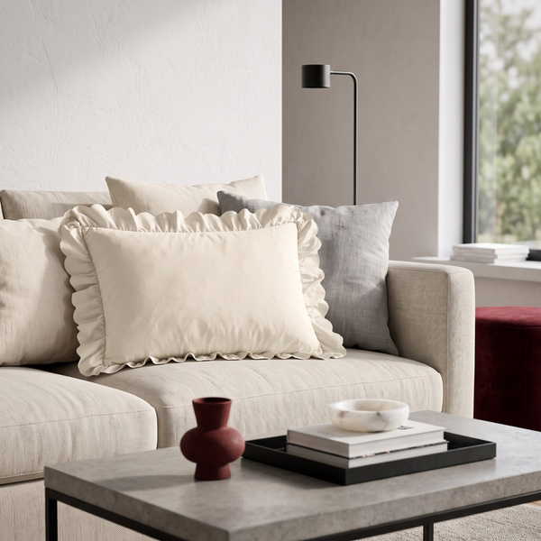 Poszewka 40 x 60 z Falbaną Luxury Jowita 04