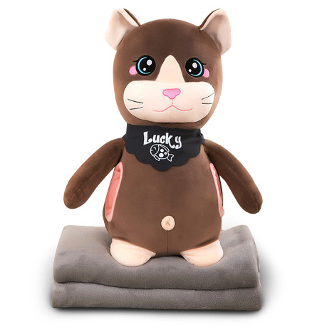 Blanket with Pillow-Mask 65