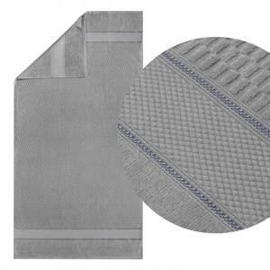 Towel 70 x 140 Cotton Peru 500g/m2 Velour Grey