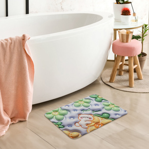 Magic 38 3D Non-Slip Absorbent Bathroom Mat