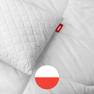 Pillow 50 x 70 Quilted Granulate with Zipper Wiki