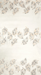 Zasłona 140 x 250 Welwet Przelotki Idalia Krem