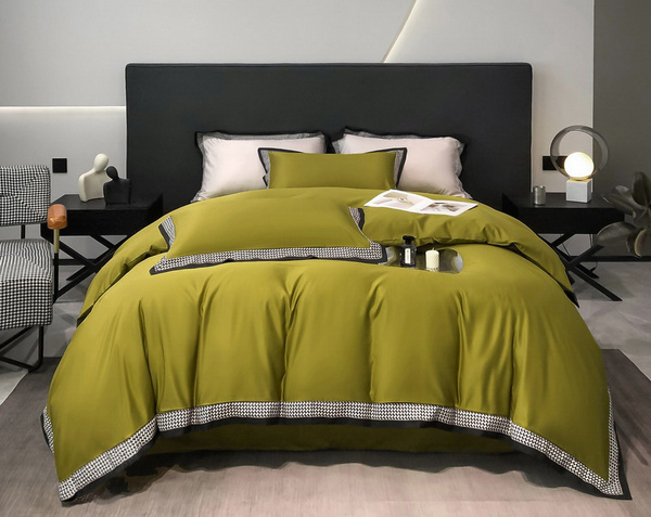 Pościel 160 x 200 4cz Jednolita z Falbaną Naomi 06