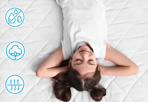 Quilted Protector 100 x 200 for Alia Mattress