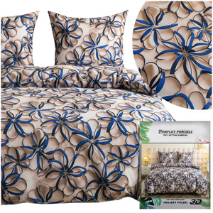 Bedding 200 x 220 3pc Satin Maria 3123