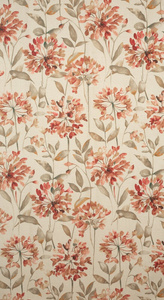 Curtain 140 x 250 Decorative Jenny Nat+Pink