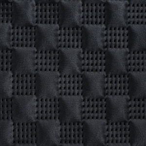 Narzuta 220 x 240 Pikowana Welurowa Sofia4 Czarny