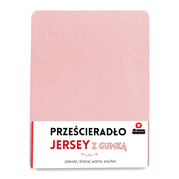 Prześcieradło 160 x 200 Jersey z Gumką Gaja 02