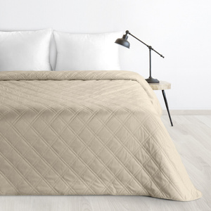 Narzuta 220 x 240 Pikowana Welurowa Luiz8 Beżowy