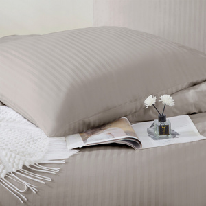 Pillowcase 70 x 80 Cotton Adamash Taupe