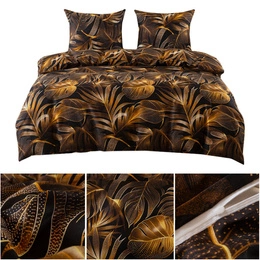 Pościel 160 x 200 3cz Gładka Eusebia Home 35