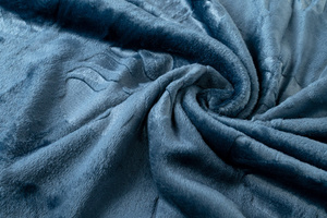 Ardea Leaf 02 Embossed Microfiber Blanket 160x200