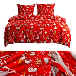 Pościel 160 x 200 3cz Gładka Eusebia Home 24