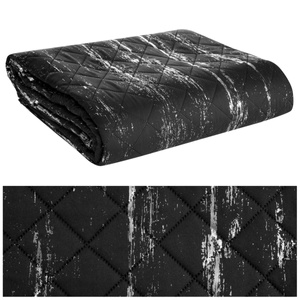 Quilt 200 x 220 Quilted Print Blink/1 Black+Silver