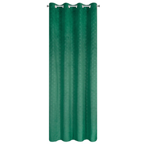 Velvet Juliet Curtain 140 x 250 Spill Green