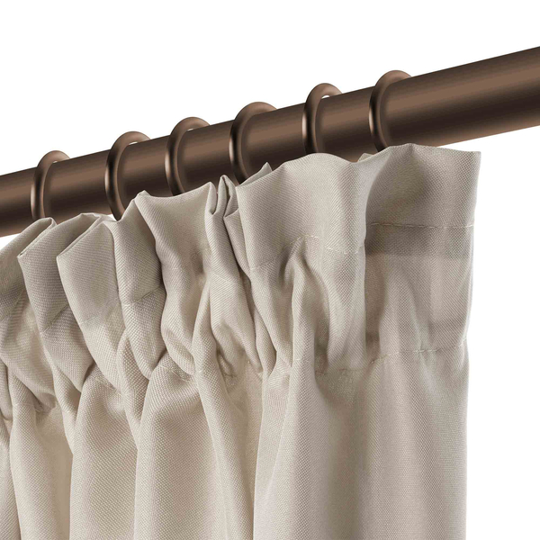 Zasłona 140 x 250 Ogrodowa na Taśmie Gaia Taupe