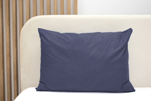 Poszewka Bawełna 50 x 70 Jednolita Ola Granat Navy