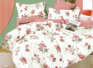 Bedding 200 x 220 3pc Satin Cotton No. A1663