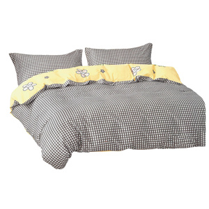 Bedding set 200 x 220 3pcs Cotton Satin no. A1444