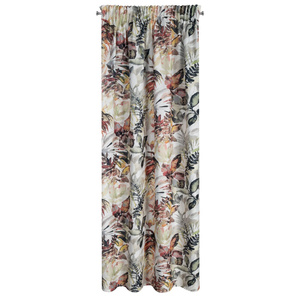 Zasłona Gotowa Adeline Taśma 140 x 270 Bia+Stal