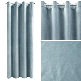 Curtain 140 x 250 Decorative Velvet Rosa Marine