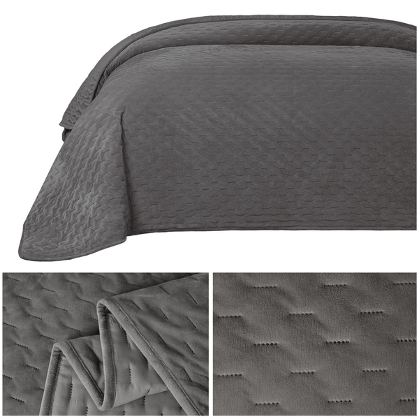 Narzuta 170 x 210 Tłoczona Welurowa Tommaso 08