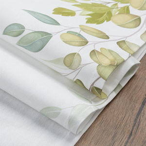 Serweta 30 x 40 Natu6 Komplet 4 szt Biały+Ziel