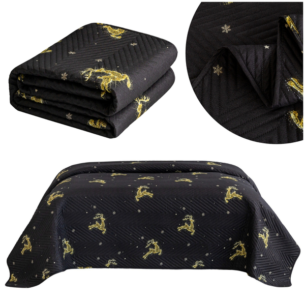 Narzuta 220 x 240 Tłoczona Świąteczna Levent 2959