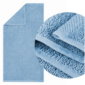 Towel 50 x 100 Cotton Bari 500g/m2 Blue
