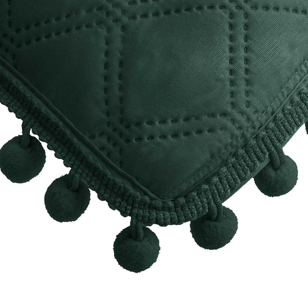 Poszewka 50 x 70 Dekoracyjna Pompoo Butelkowy