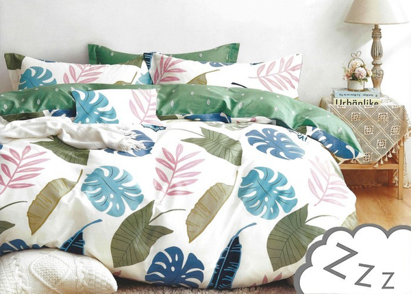 Cotton Satin Bedding No. A1403 160x200NP 3 parts