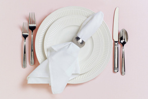 Tablecloth 140x180 Stain-resistant Classic Elegant Powder Pink