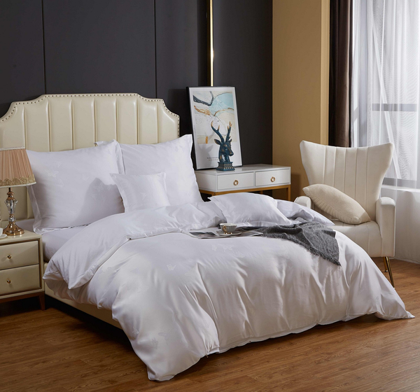 Pościel 160 x 200 5cz Atłasowa Haftowana AT017