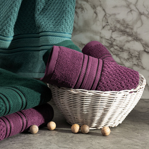 Davos 10 Navy Blue 50 x 90 Terry Bath Towel