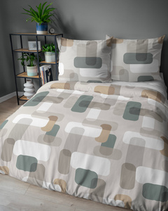 Pościel 220 x 200 3cz Asti Satynowa Bawełna 5487A